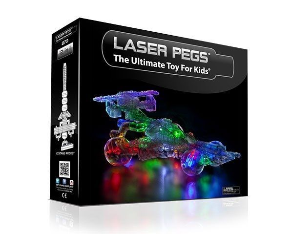 Машины Laser Pegs, набор 12 в 1