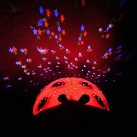 «Божья коровка» музыкальный ночник-проектор звёздного неба