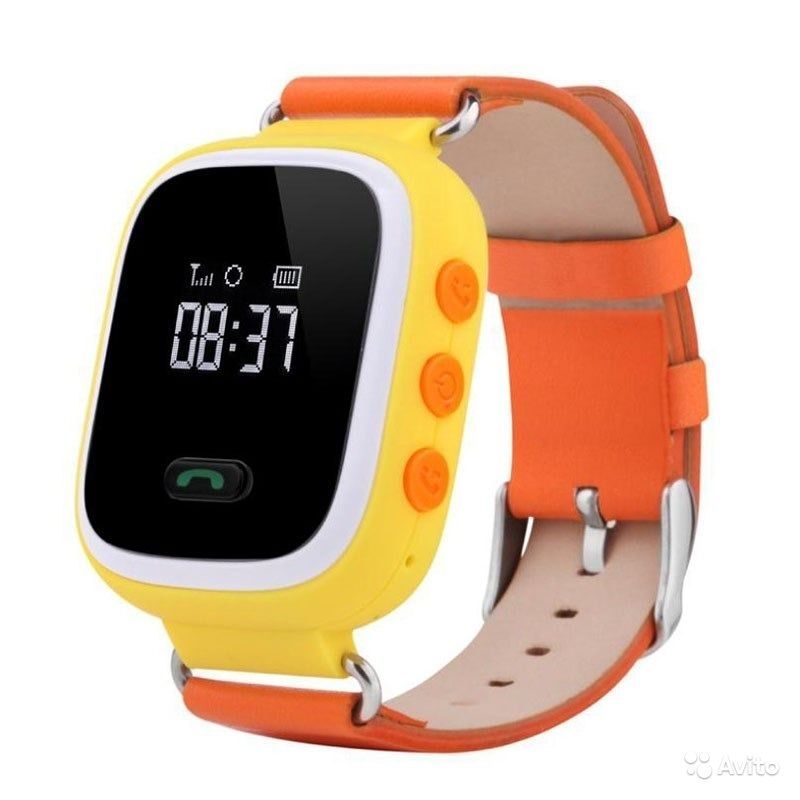картинка Smart Baby Watch Q60 Wi-Fi оранжевые от магазина+