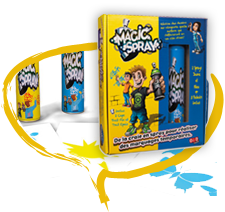 Мел-спрей Magic Spray "Голубой и жёлтый" Oid Magic