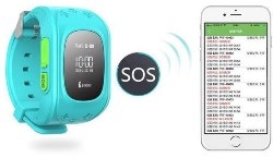Детские часы с GPS трекером Smart Baby Watch Q50 функционал SOS экстренный вызов