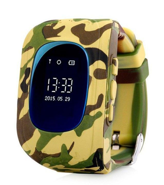 картинка Часы-телефон Smart Baby Watch Q50 камуфляж от магазина+