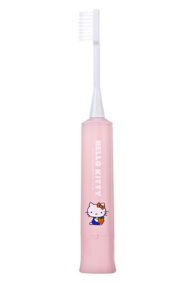 Детская звуковая зубная щётка Hapica Hello Kitty розовая
