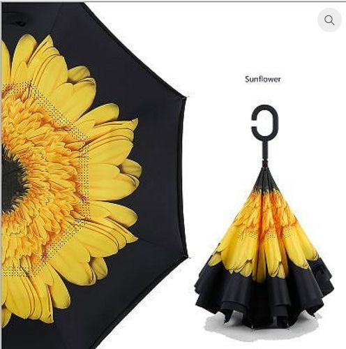картинка Зонт наоборот Sunflower Подсолнух от магазина+