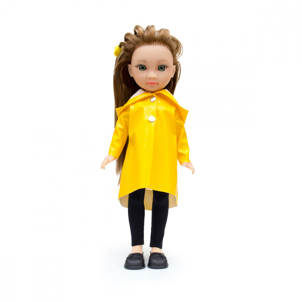 Кукла Мишель под дождём кукла (в коробке), 36 см.