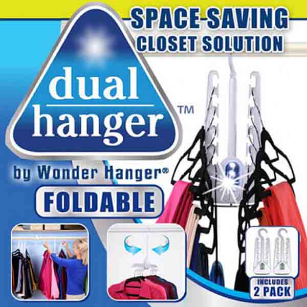 Система хранения вещей Dual Hanger (Дуал Хэнгер) 2 шт.