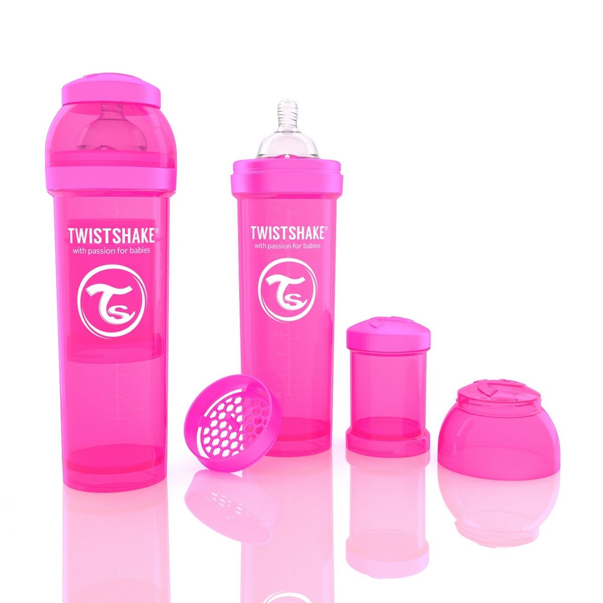 Бутылочка Twistshake для кормления 330 мл