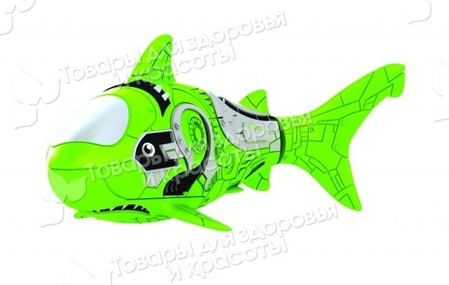 РобоРыбка Акула Зелёная