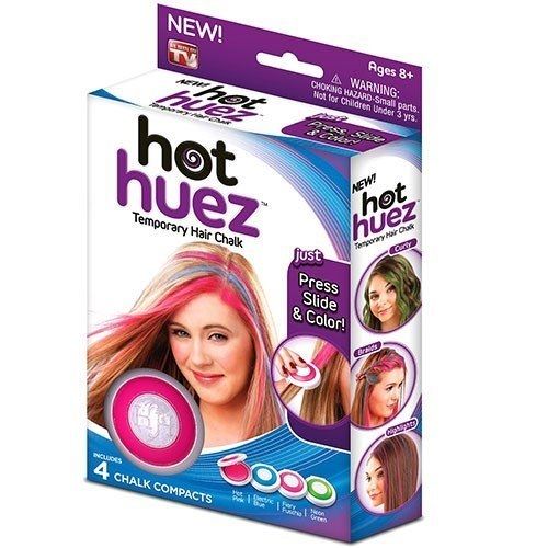 Цветные мелки для волос Hot Huez (Хот Хьюз)
