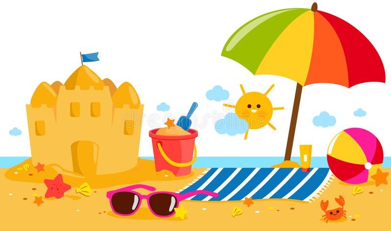 Пляжный сезон, сезон отпусков и отдыха на море, на даче, в саду. Комфортный отдых с аксессуарами - пляжный и садовый солнцезащитный зонт, надувной биван ламзак.