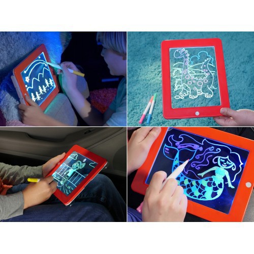 Детский планшет для рисования magic pad deluxe купить (495) 510-30-26 с доставкой по России. Товары для рисования, доски для рисования, фломастеры 