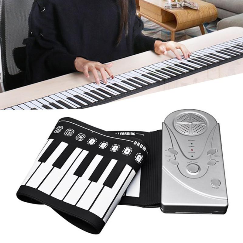 Пианино гибкое для детей Soft Keyboard Piano 49 клавиш